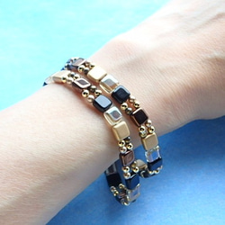 ２本で2way!　bracelace／ancient ruins square series：Lou-lan 3枚目の画像