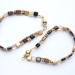 ２本で2way!　bracelace／ancient ruins square series：Lou-lan 4枚目の画像