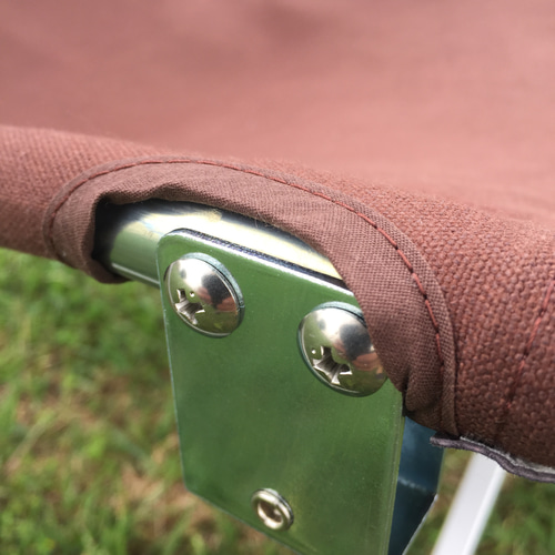 防水リクライニングチェア/チョコ（張替シートのみ）差替ビス付き