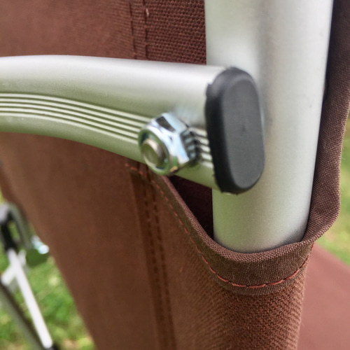 防水リクライニングチェア/チョコ（張替シートのみ）差替ビス付き