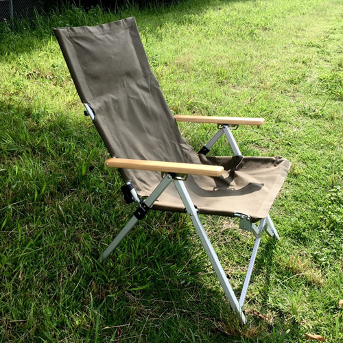 水帆布リクライニングチェア張生地のみ /キナリ1脚（受注オーダー）