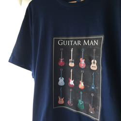 ギターコレクションTシャツ/グレー 3枚目の画像