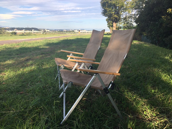 防水リクライニングチェア張り替えシートのみ／モスベージュ（差し替え