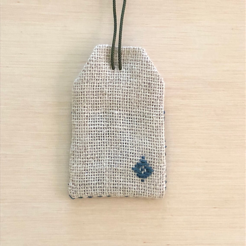 ☆専用☆こぎん刺し お守り袋 10こ ☆専用☆こぎん刺し お守り袋 10こ こぎん刺し お守り袋【生成り