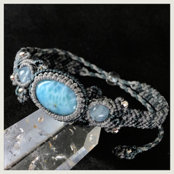 17.9g 天然無処理 タンザナイト ブレスレット ブレスレット 天然石屋  