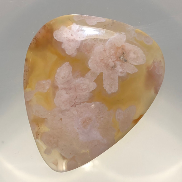 高品質　グリーン桜瑪瑙　グリーンアゲート　大きめパーム　握り石 高品質✴︎グリーン桜瑪瑙/グリーンアゲート /パーム/握り石卵型