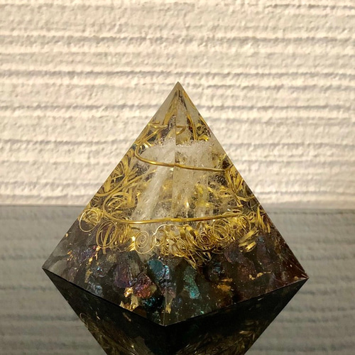 新たな可能性を☆ピラミッド型オルゴナイトチャルコパイライト その他  