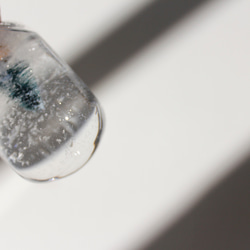 會下雪的聖誕水晶球（2color)/浮游花標本 第4張的照片