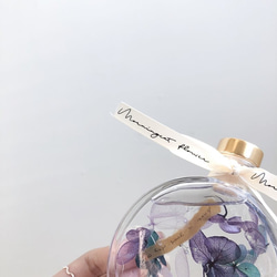 【免費客製】紫羅蘭-浮游花標本 / 聖誕節禮物 第2張的照片