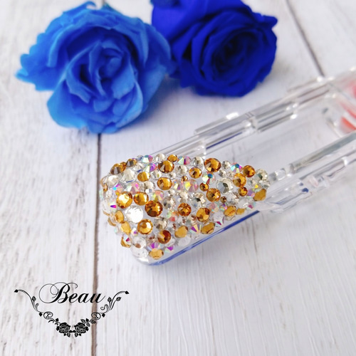 pompom Tさま 印鑑ケース デコ オーブ pompom Tさま 印鑑ケース デコ オーブ