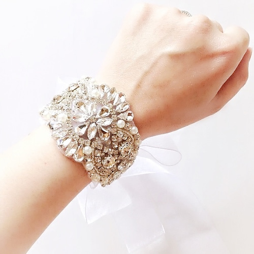 ゼクシィ展示中】再販30超 ウェディング ブレスレット 結婚式