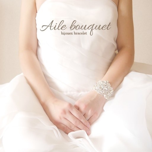 ビジュー ブレスレット ゴールド 結婚式 ブライダル小物 アクセサリー 
