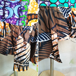アフリカ布スカート 4枚目の画像