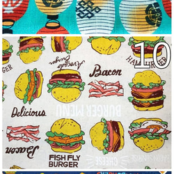 *新增1色*U型內裡胚布款 環保食物袋--特價款進口布系列 少量現貨+訂做 第3張的照片