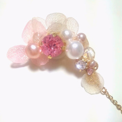 renewal紫陽花サンキャッチャーear cuff 3枚目の画像