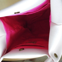 桜ピンクのトートバッグ「受注製作」 3枚目の画像