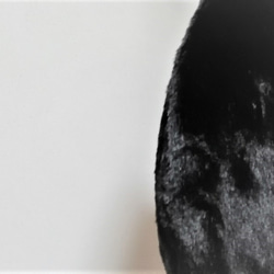 『秋の福袋』　エコファーショルダーバッグとヒョウ柄巾着（ブラック） 8枚目の画像