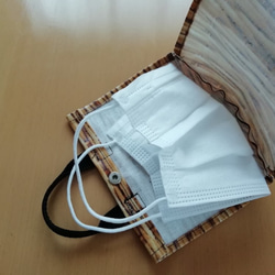 ミニチュアかごバッグのマスクケース（立体型用） 4枚目の画像