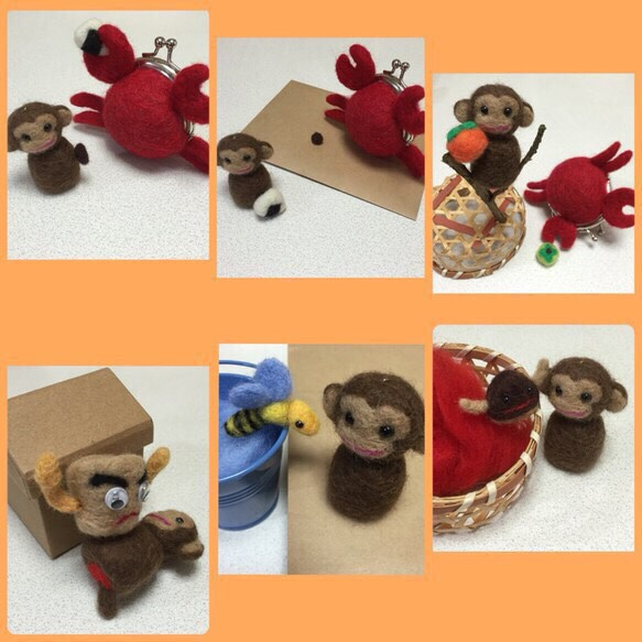 羊毛フェルト　エゾモモンガ　ベルカップ付き i-img900x1200-