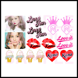 西野カナ タトゥーシール その他素材 閉店します 通販 5769485｜Creema