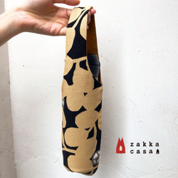 現貨 / Zakka CASA 日本京都 黃色圓點 水壺袋/雨傘袋/輕便外出提袋 第1張的照片