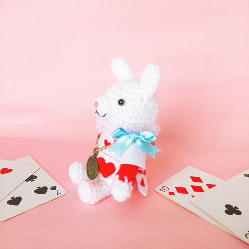 不思議の国のアリス風♡仲良しうさぎ 不思議の国のアリス 白うさぎ