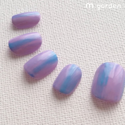 nail#2 すみれネイル 2枚目の画像