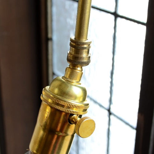 インダストリアル系照明ライト アンティーク風スイッチ付ソケット真鍮