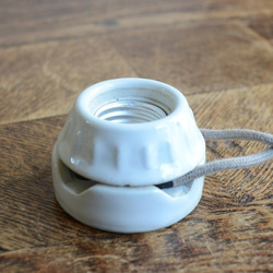 陶器ソケットテーブルランプ ウォールランプ ブラケット シーリング ライト アンティーク 3枚目の画像