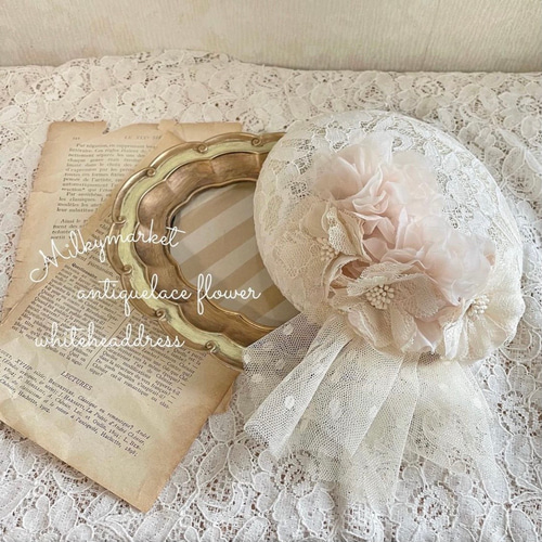 レースアンティーク調トーク帽】帽子 ハット キッズ 七五三 3歳 浴衣