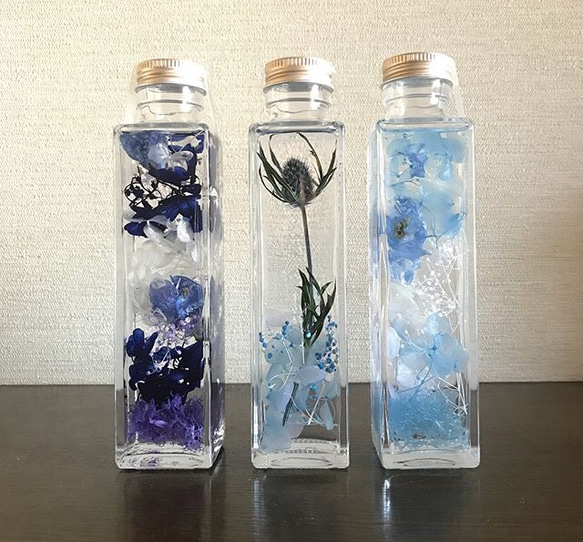 シンプルハーバリウム ♡ オーダータイプ ハーバリウム・植物