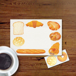 レターセット【おいしいパン】 2枚目の画像