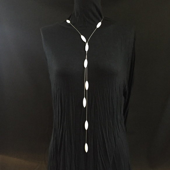 シェル・ラリエット 〈ホワイト〉 4枚目の画像