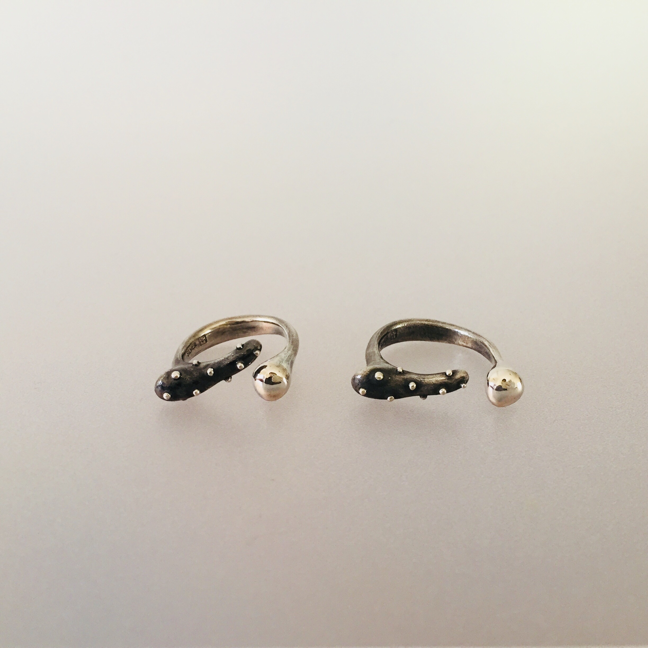 多肉植物リング（ユーフォルビアオンコクラータ）【SV925】