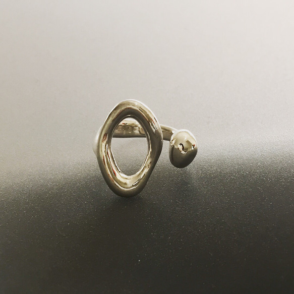 サークルリング【SV925】 2枚目の画像