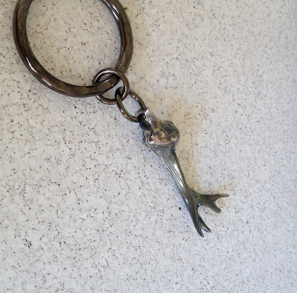 カブトムシ角キーホルダー 2枚目の画像