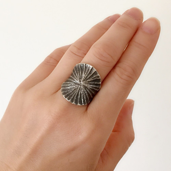 光の粒リング【SV999】 3枚目の画像