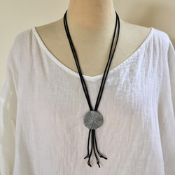 光の粒３WAYネックレス【SV999】 3枚目の画像