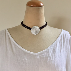 光の粒３WAYネックレス【SV999】 4枚目の画像