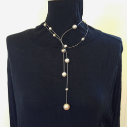 コットンパール・ラリエット 3枚目の画像