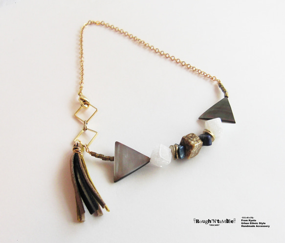 「Rough'N'tumble」Triangle anklet 2枚目の画像