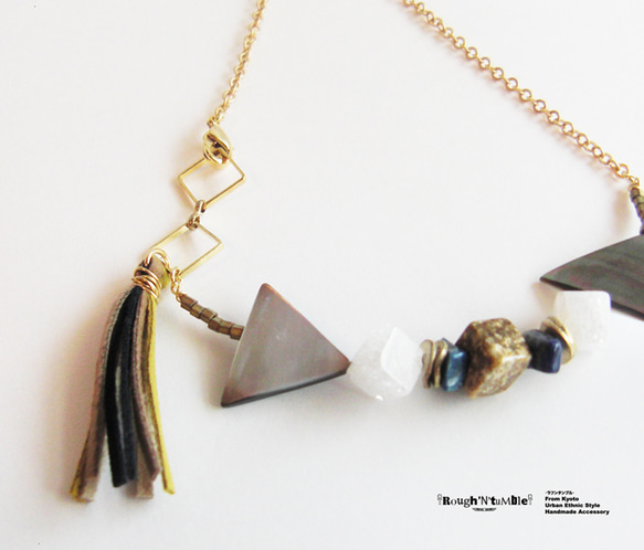 「Rough'N'tumble」Triangle anklet 3枚目の画像