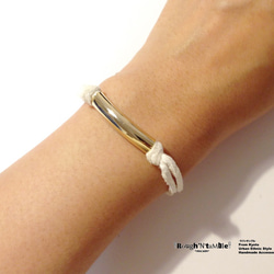 Deer skin tube bracelet 第4張的照片