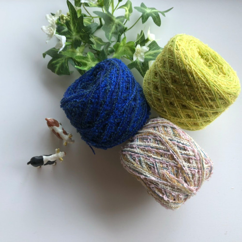 ハンドメイド 引き揃え糸 ２m巻×4 186 引き揃え糸 3つセット 毛糸 macorico 通販 9815911｜Creema(クリーマ)