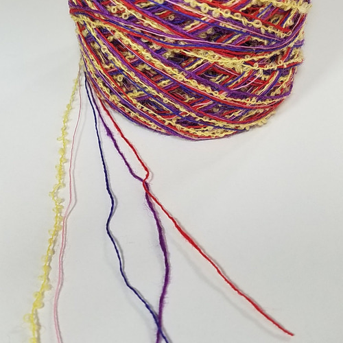 引き揃え糸リースタグ✨️3個セット 引き揃え糸 3つセット 毛糸 macorico 通販 9816404｜Creema(クリーマ)