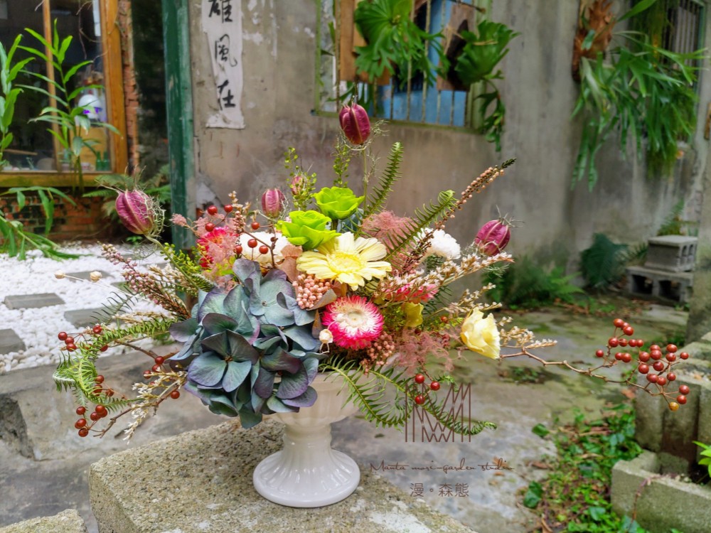 【漫。森態】ドライフラワーギフト/花飾り