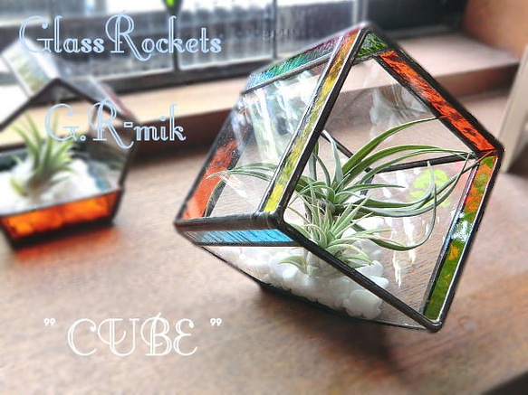 水晶球CUBE空氣的植物組 第2張的照片