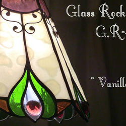 Vanilla　ヴァニラ ステンドグラス ランプ 照明 ペンダント 2枚目の画像