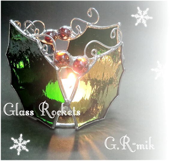 柊の花言葉 キャンドル ホルダー クリスマス　X'mas ギフト