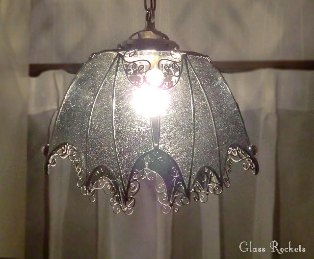 送料無料 コウモリの ペンダントランプ　ハロウィン